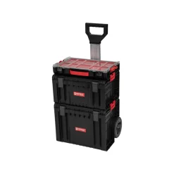 Qbrick System Werkzeugwagen-Set »PRO Organizer 100 + RRO Toolbox + PRO Cart« - B-Ware