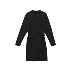 QS by s.Oliver Damen Kleid (schwarz uni, 38) - B-Ware neuwertig