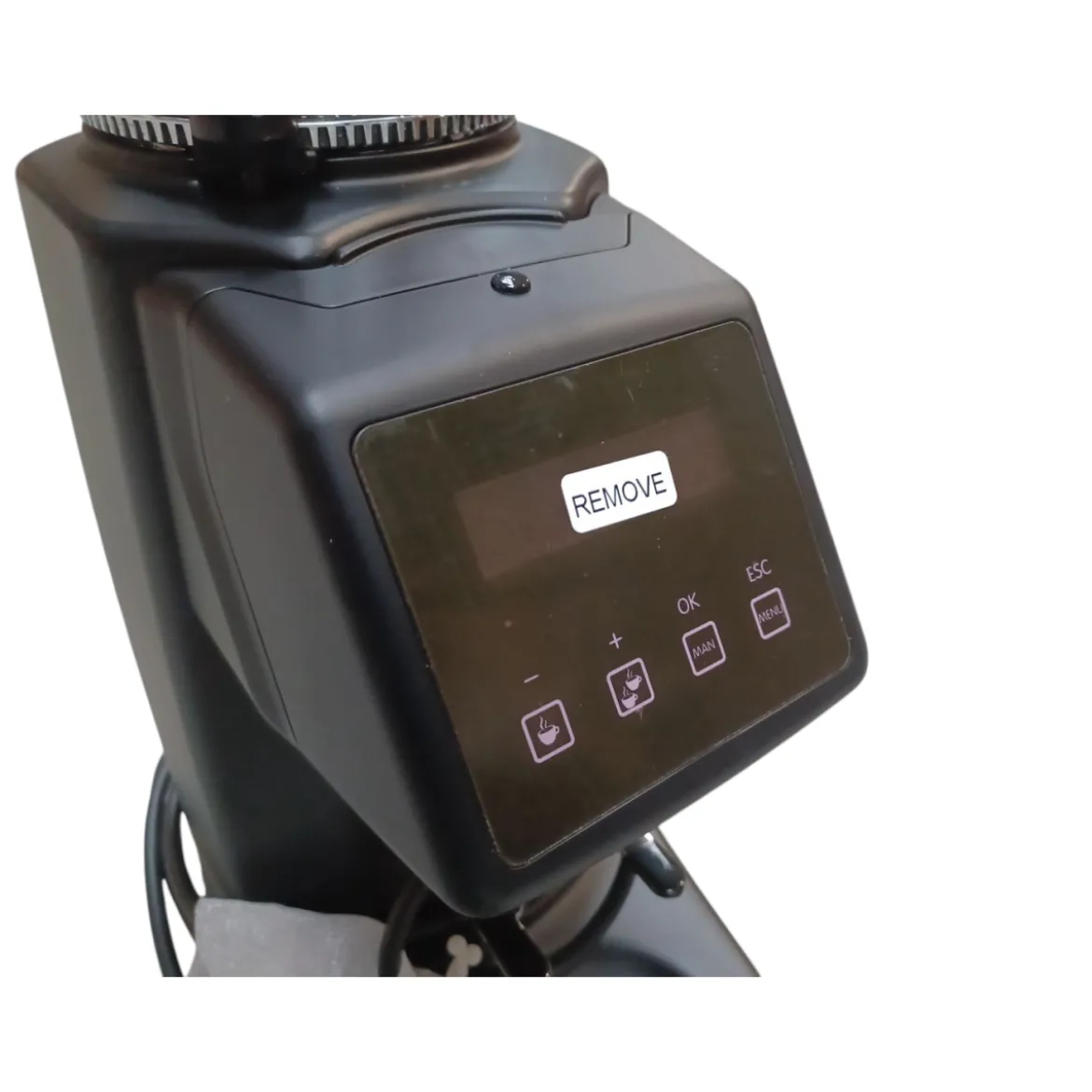 Quamar M80 Touch Kaffeemühle, matt schwarz - B-Ware neuwertig
