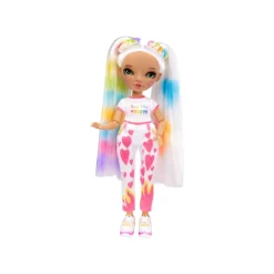 RAINBOW HIGH DIY Modepuppe und Spielset, mit 6 passenden Markern - B-Ware neuwertig