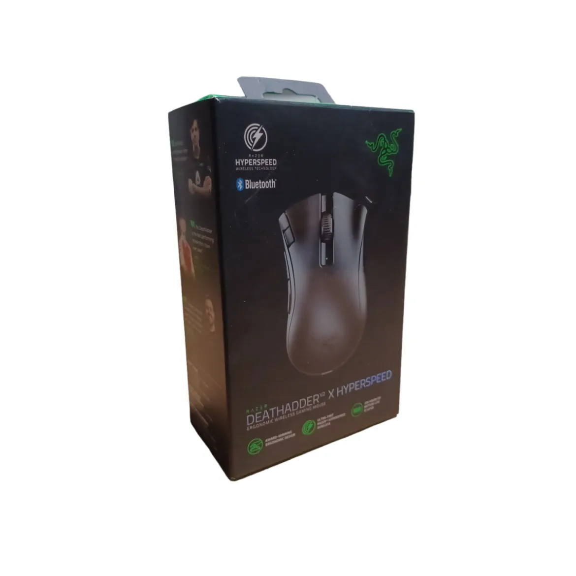 Razer Gaming Maus DeathAdder V2 X Hyperspeed, schnurlos, schwarz - B-Ware sehr gut