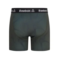 REEBOK Herren Boxershorts, 2 Stück (schwarz/khaki, S (44/46)) - B-Ware neuwertig