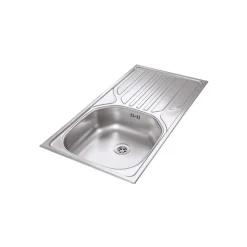 respekta Einbauspüle Küchenspüle Becken Edelstahl glatt 860 x 435 mm - B-Ware sonstiges