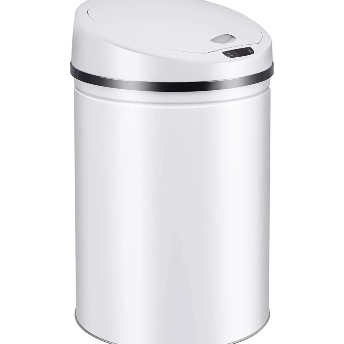 Ribelli Automatik-Mülleimer, mit Sensor, 50L, weiß - B-Ware Transportschaden Kosmetisch