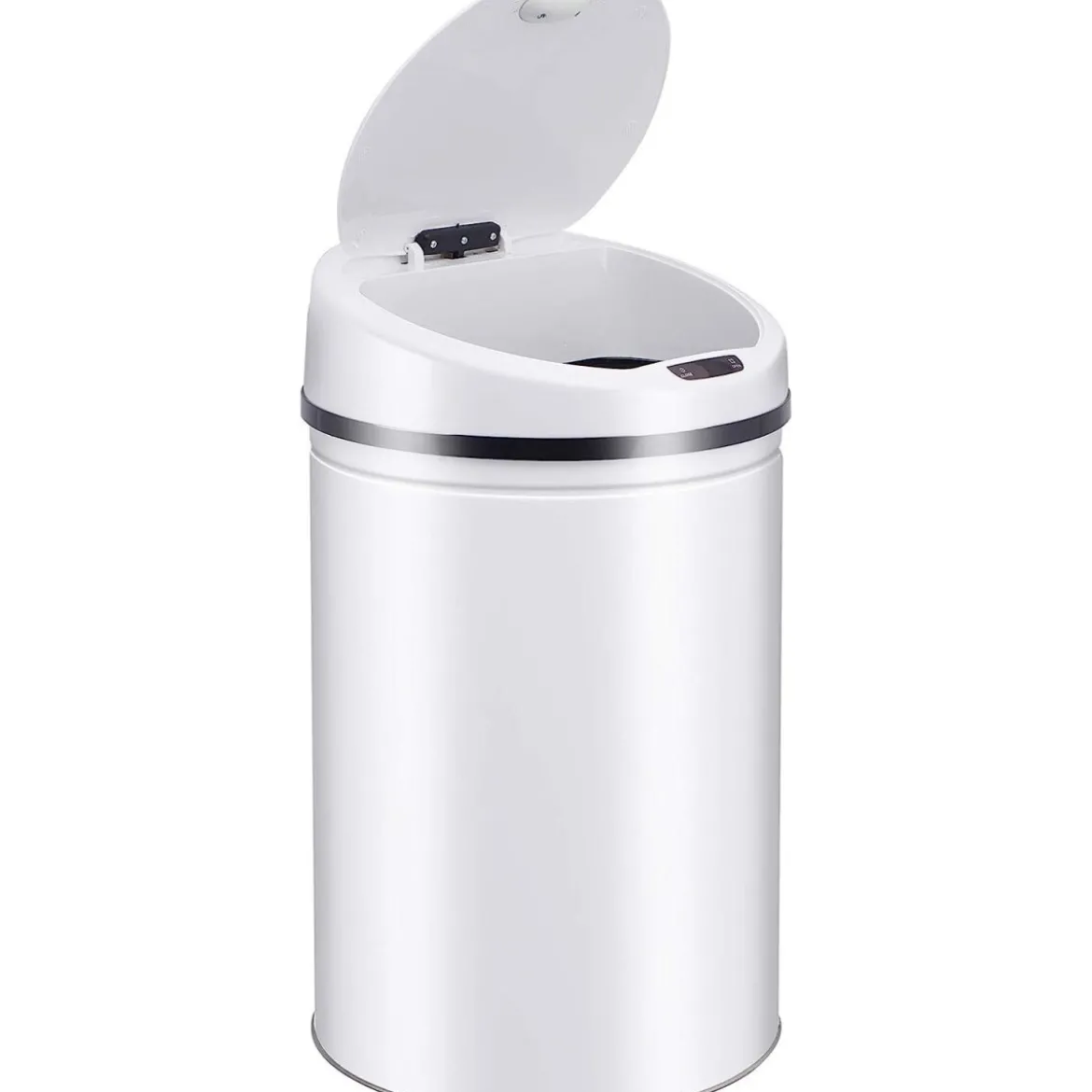 Ribelli Automatik-Mülleimer, mit Sensor, 50L, weiß - B-Ware Transportschaden Kosmetisch