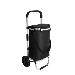 Ribelli Einkaufstrolley, klappbar, Tragetasche mit Kühlfach - B-Ware neuwertig