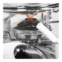 Ribelli Fondue SET 28 PCS Fondueset, Edelstahl, 16 cm Durchmesser - B-Ware