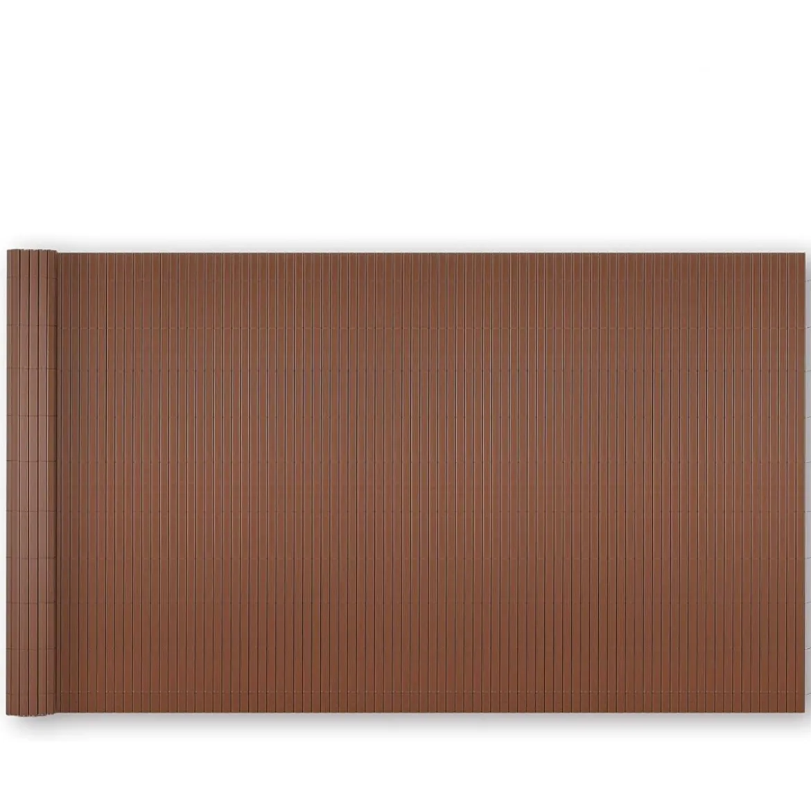 Ribelli PVC Sichtschutzmatte Sichtschutzzaun Windschutz 100 x 300, braun - B-Ware Sonstiges