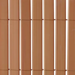 Ribelli PVC Sichtschutzmatte Sichtschutzzaun Windschutz 100 x 300, braun - B-Ware Sonstiges