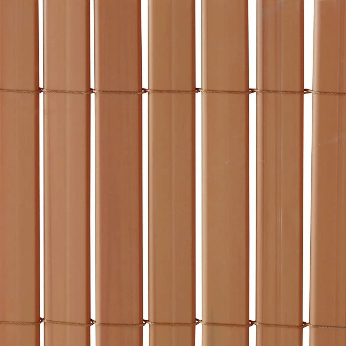 Ribelli PVC Sichtschutzmatte Sichtschutzzaun Windschutz 100 x 300, braun - B-Ware Sonstiges