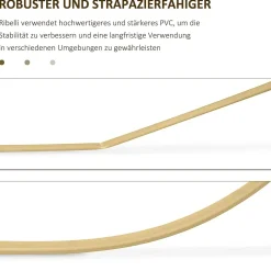 Ribelli PVC Sichtschutzmatte, 90 x 300 cm, Bambus - B-Ware neuwertig
