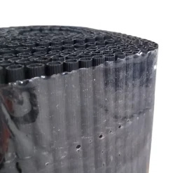 Ribelli PVC-Zaunsichtschutz, 1 x 3 m, schwarz - B-Ware neuwertig
