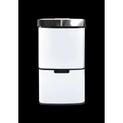 Ribelli Sensor-Mülleimer, 72 L, 4 Fächer, weiß - B-Ware sonstiges