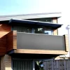 Ribelli Sichtschutzmatte, aus PVC, 80 x 300 cm, anthrazit - B-Ware neuwertig
