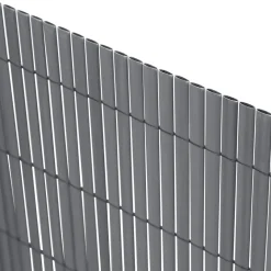 Ribelli Sichtschutzmatte, aus PVC, 120 x 400 cm, anthrazit - B-Ware neuwertig