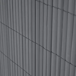 Ribelli Sichtschutzmatte, aus PVC, 160 x 400 cm, anthrazit - B-Ware neuwertig