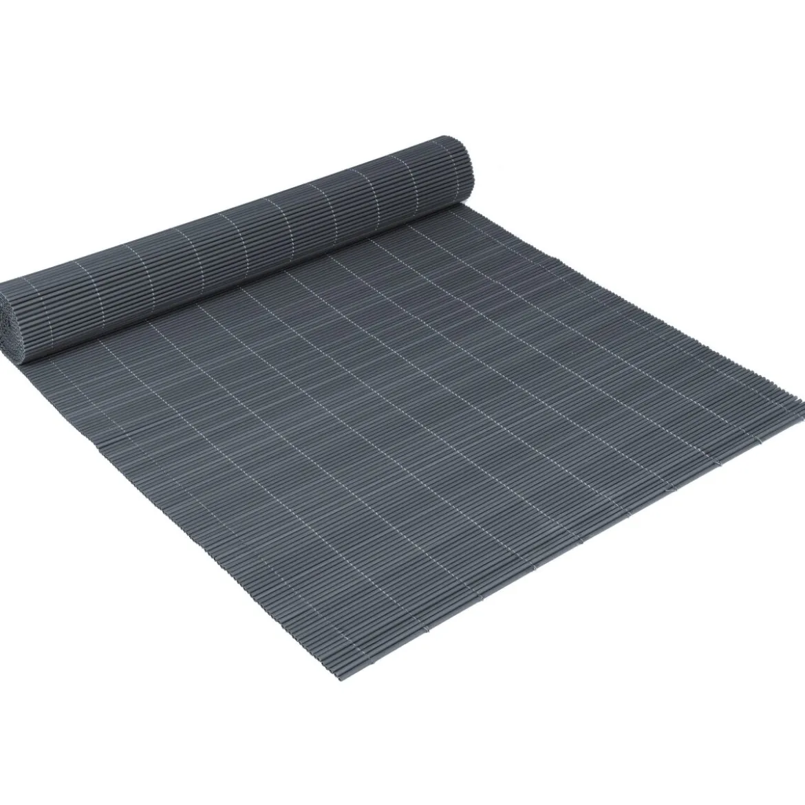 Ribelli Sichtschutzmatte, aus PVC, 100 x 400 cm, anthrazit - B-Ware neuwertig
