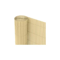 Ribelli Sichtschutzmatte, aus PVC, 100 x 500 cm, bambus - B-Ware neuwertig