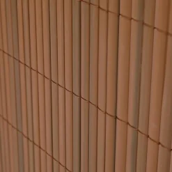 Ribelli Sichtschutzmatte, aus PVC, 90 x 400 cm, braun - B-Ware sehr gut