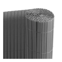 Ribelli Sichtschutzmatte, aus PVC, 100 x 500 cm, grau - B-Ware sonstiges
