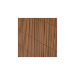 Ribelli Sichtschutzmatte Zaunsichtschutz PVC ca. 1,6 x 4m, braun - B-Ware neuwertig