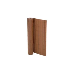 Ribelli Sichtschutzmatte Zaunsichtschutz PVC ca. 1,6 x 4m, braun - B-Ware neuwertig