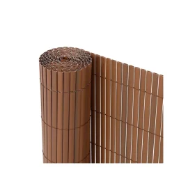 Ribelli Zaunsichtschutz Sichtschutzmatte PVC 1,4 x 4 m braun - B-Ware sehr gut