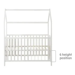 roba Hausbett, 60 x 120 cm, weiß - B-Ware sehr gut