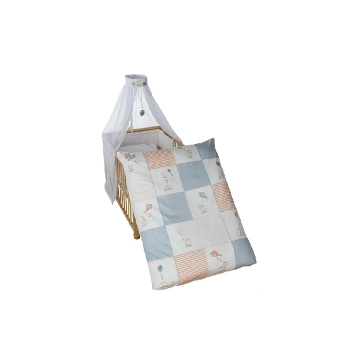 roba Kinderbettgarnitur 'Vintage Bear' - B-Ware neuwertig