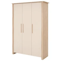 roba Kinderkleiderschrank 'Momo', 3-türig, Cashmere / Tristan Eiche - B-Ware sehr gut