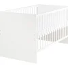 roba Kombi-Kinderbett 'Anton' 70 x140 cm, Babybett umbaubar zum Juniorbett, inkl. Umbauecken, 3-Fach höhenverstellbar - B-Ware