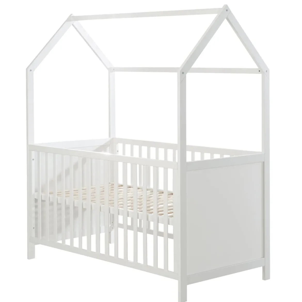 roba Kombi-Kinderbett, 3-fach verstellbar, 70 x 140 cm, weiß - B-Ware neuwertig