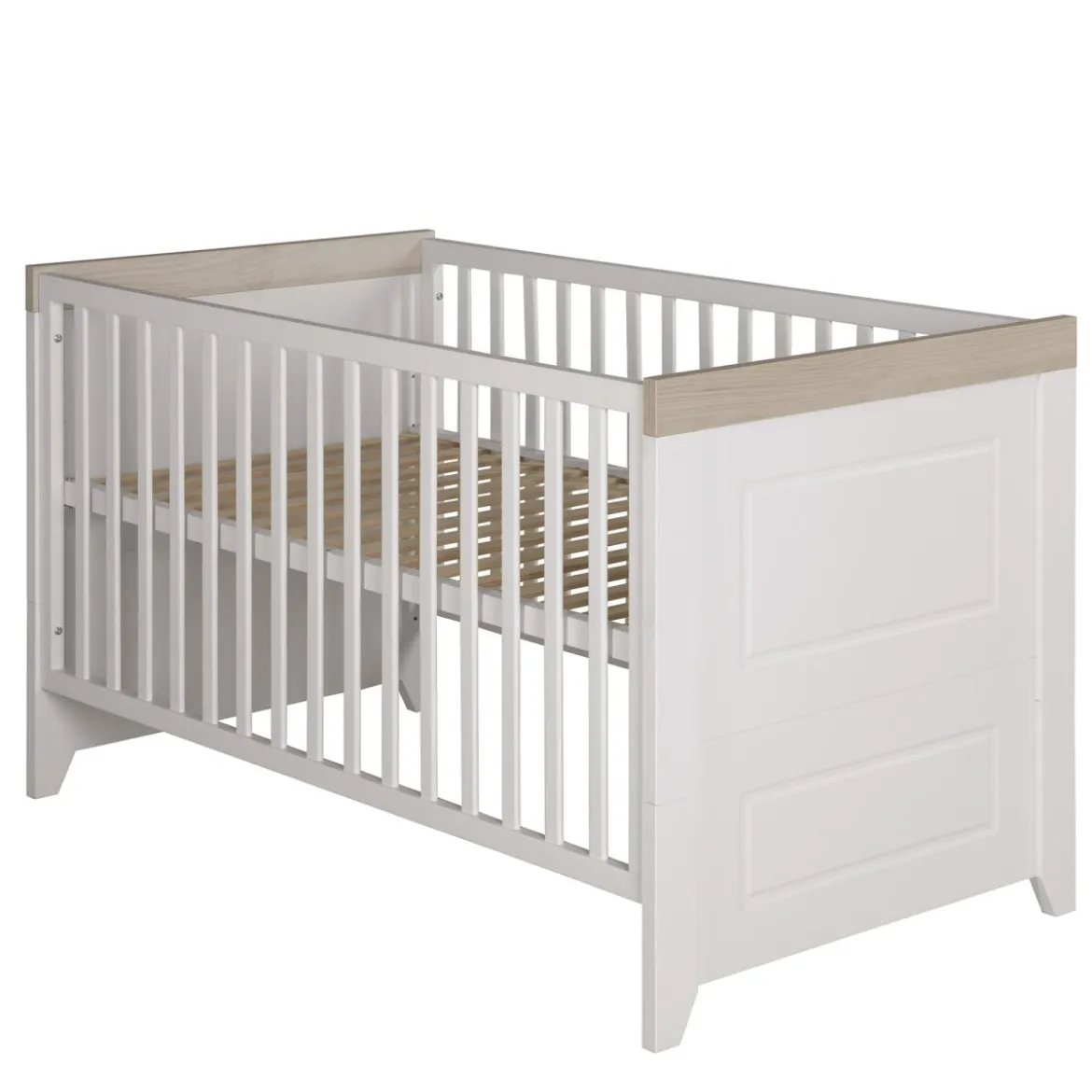 roba Kombi-Kinderbett 'Felicia', 70 x 140 cm, weiß / Luna Elm - B-Ware neuwertig