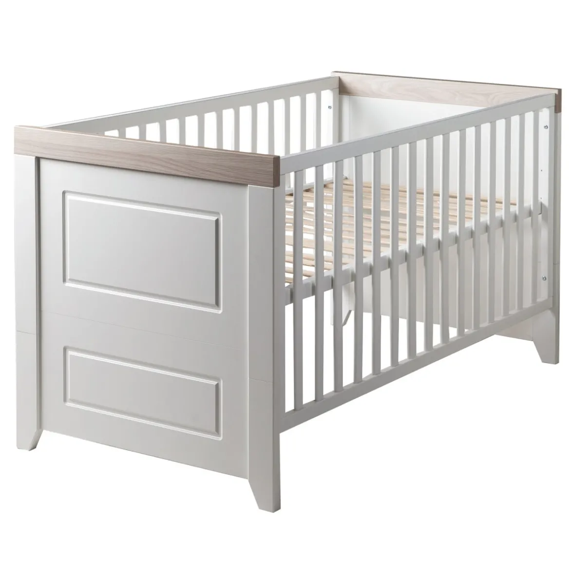 roba Kombi-Kinderbett 'Felicia', 70 x 140 cm, weiß / Luna Elm - B-Ware neuwertig