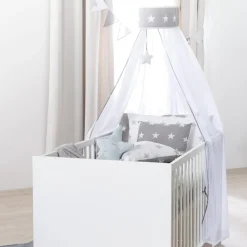 roba Kombi-Kinderbett Julia, 70 x 140 cm, weiß/Eiche - B-Ware neuwertig