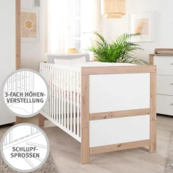 roba Kombi-Kinderbett Malo, 70 x 140 cm - B-Ware neuwertig