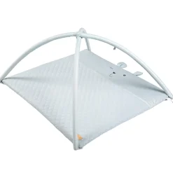 roba Krabbeldecke 'roba Style', 85 x 75 cm, Spielbogen mit 5 Elementen 'Benny', hellblau - B-Ware neuwertig