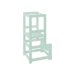 roba Lernturm, Montessori-Prinzip, aus Holz, mintgrün - B-Ware neuwertig