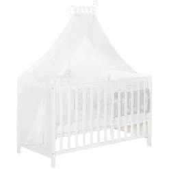 roba Multifunktionsbett mit Beistellfunktion RK0176W-16V191, 60x120 cm, weiß - B-Ware sehr gut