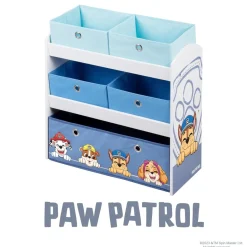 roba »Paw Patrol« Spielregal, mit Stoffboxen - B-Ware neuwertig