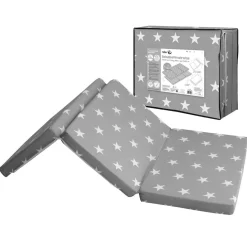 roba Reisebettmatratze Little Stars, 60 x 120 cm, faltbar, inkl. Tragetasche - B-Ware sehr gut
