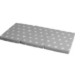 roba Reisebettmatratze Little Stars, 60 x 120 cm, faltbar, inkl. Tragetasche - B-Ware sehr gut