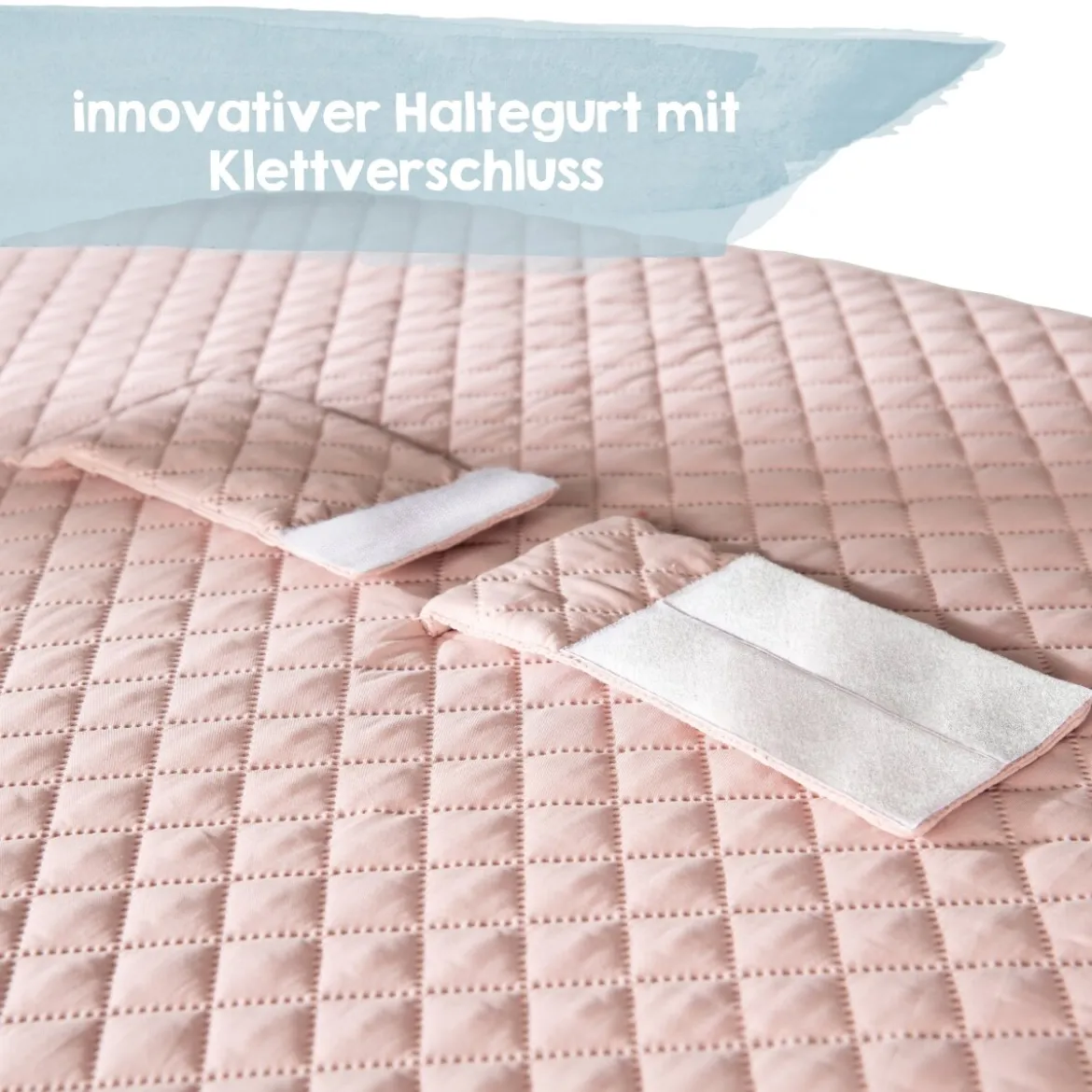 roba 'roba Style' Wickelauflage, 85 x 75 cm, rosa/mauve - B-Ware