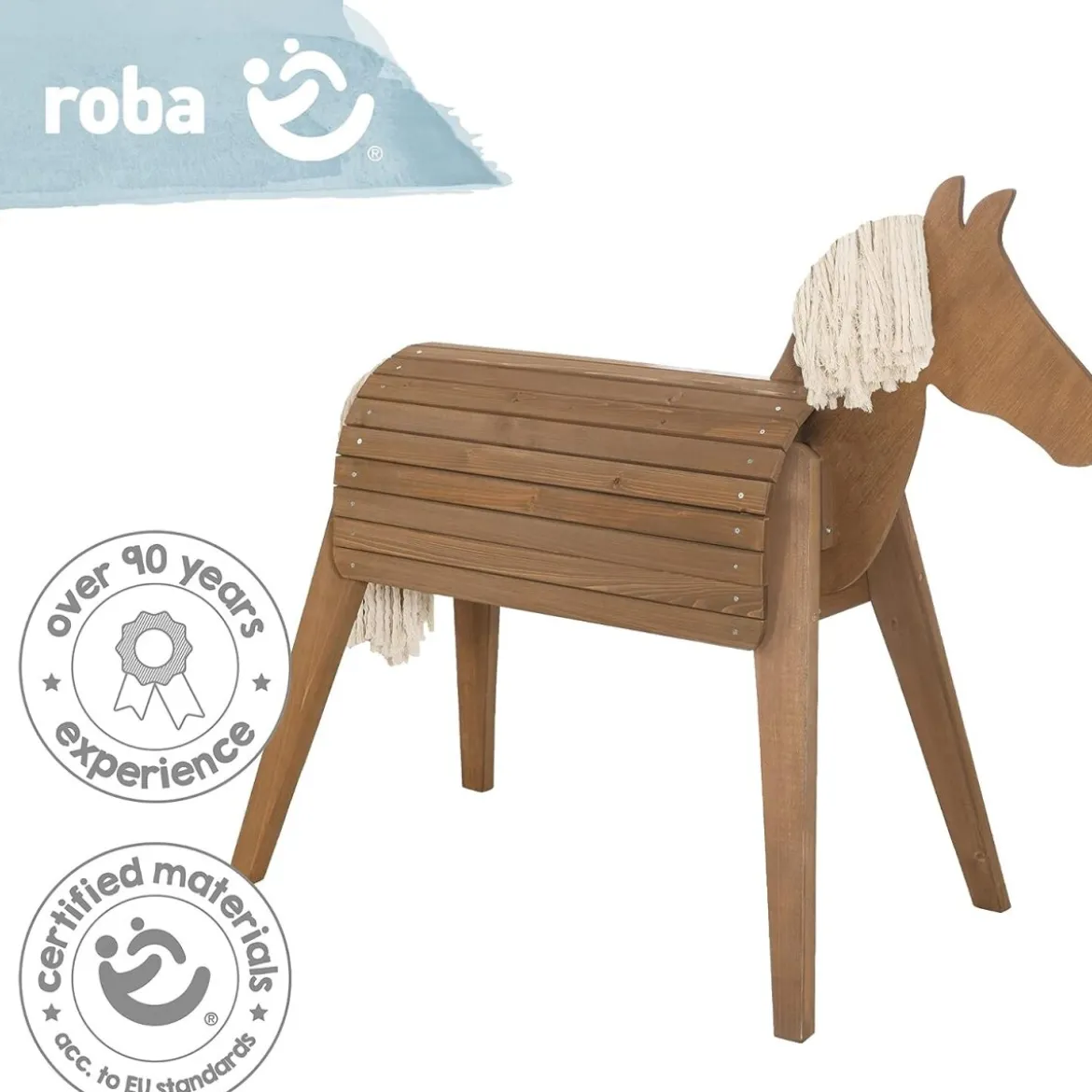 roba Spielpferd Outdoor, braun - B-Ware sehr gut