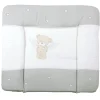 roba Wickelauflage Heartbreaker, 85 x 75 cm, beige/weiß - B-Ware neuwertig