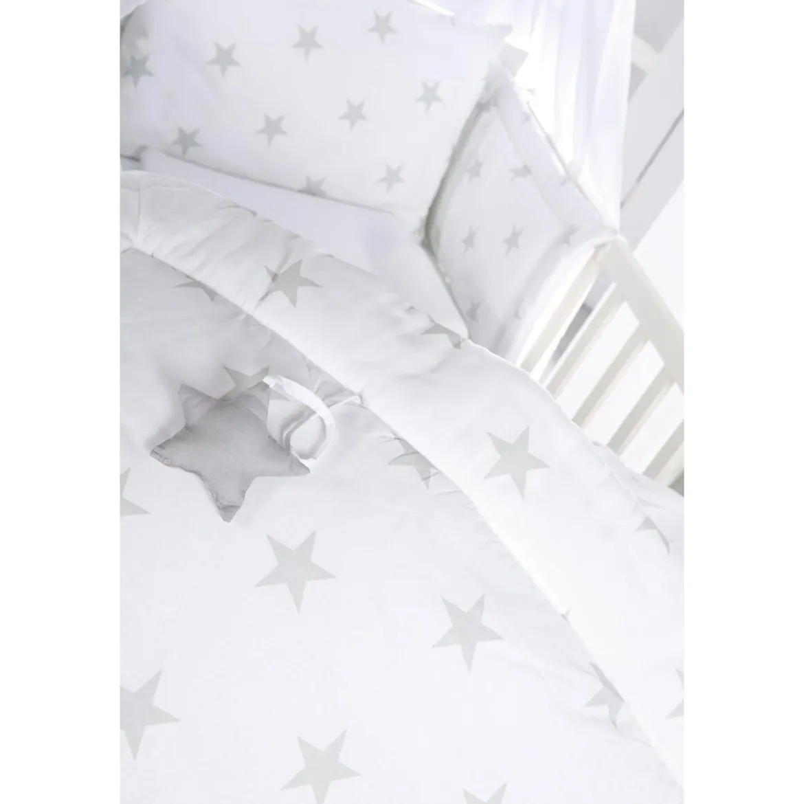 roba Wickelauflage Little Stars, 85 x 75 cm, Sterne Motiv/Weiß - B-Ware neuwertig