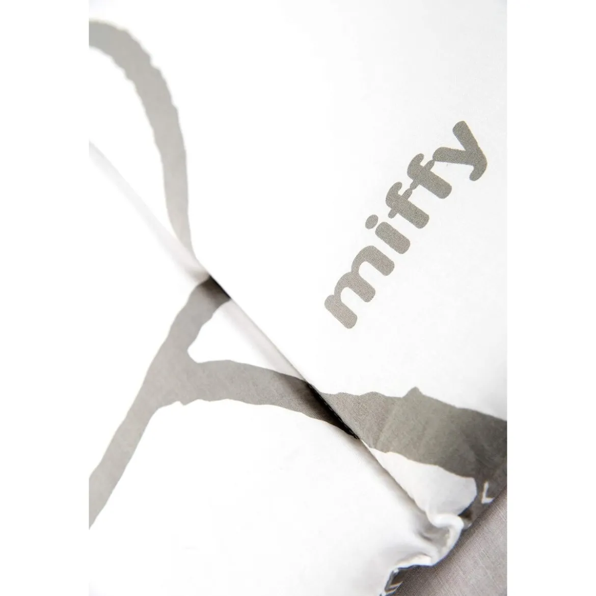 roba Wickelauflage Miffy, 85 x 75 cm, weiß/grau - B-Ware neuwertig