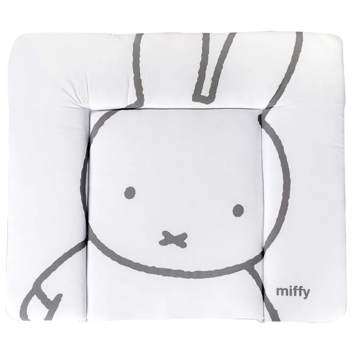 roba Wickelauflage Miffy, 85 x 75 cm, weiß/grau - B-Ware neuwertig