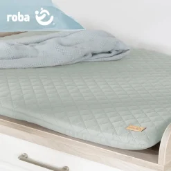 roba Wickelauflage soft 'roba Style' 85x75 cm, frosty green - B-Ware