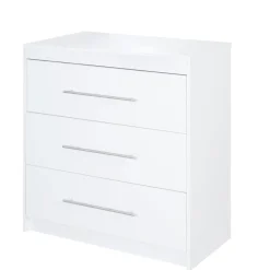 roba Wickelkommode 'Maren' mit abnehmbarem Aufsatz, schmal, 3 Schubladen, Wickelhöhe 90,5 cm - B-Ware
